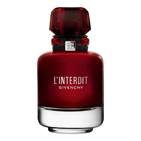 givenchy l'interdit intense 80 ml|givenchy l'interdit original.